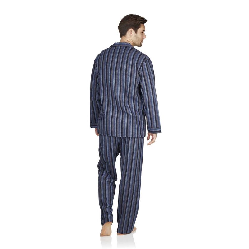 Haigman Brushed Cotton Long Sleeve Pyjama Set image number 4